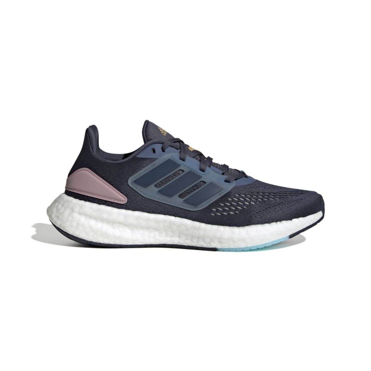 ADIDAS - Adidas Pureboost 22 W Tenis azul de mujer para correr
