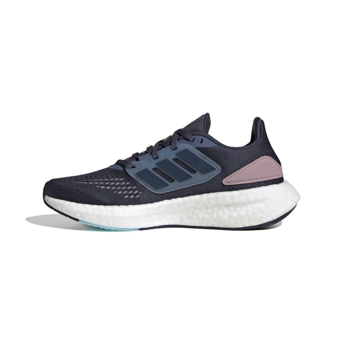 ADIDAS - Adidas Pureboost 22 W Tenis azul de mujer para correr