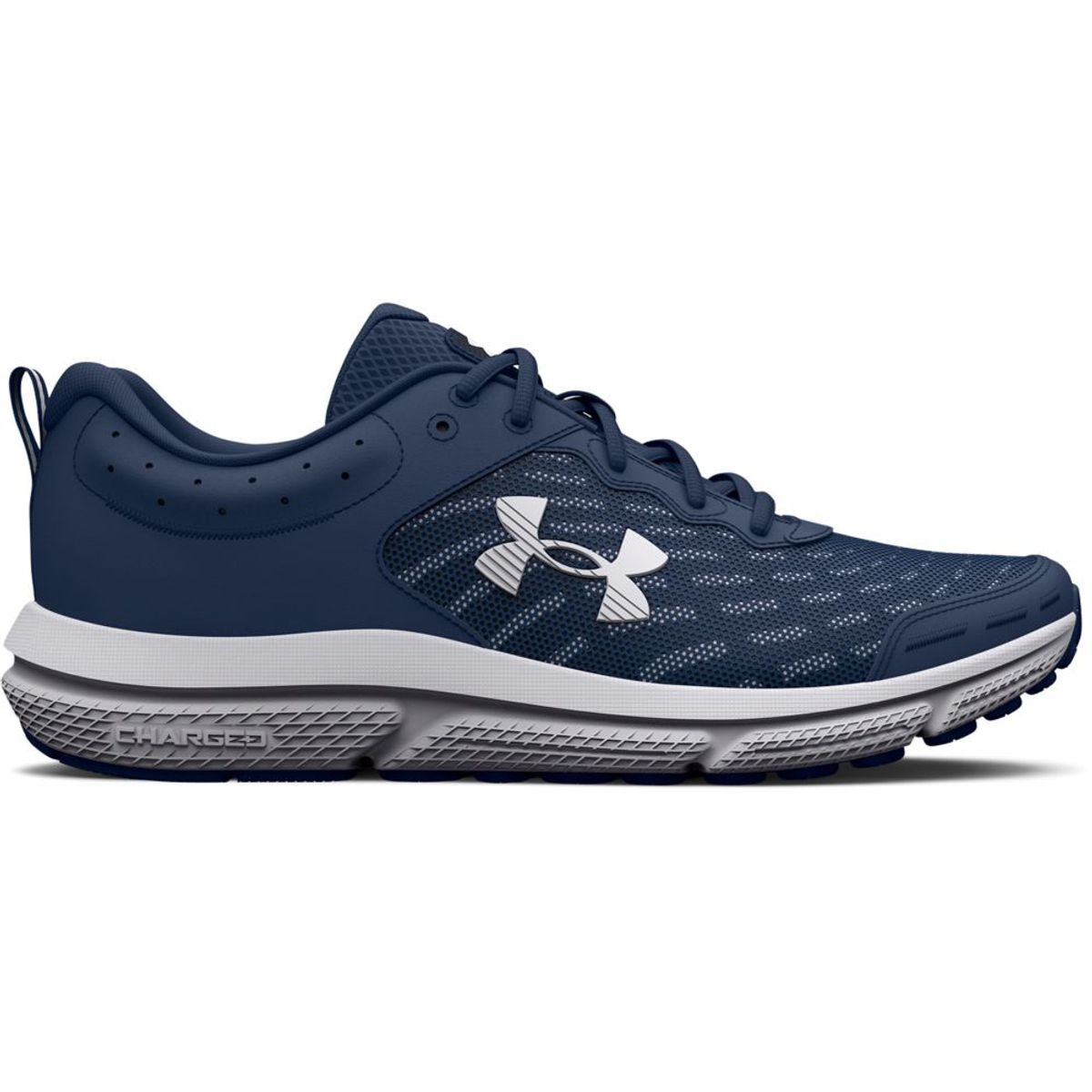 UNDER ARMOUR - UA Charged Assert 10 Tenis azul de hombre para correr