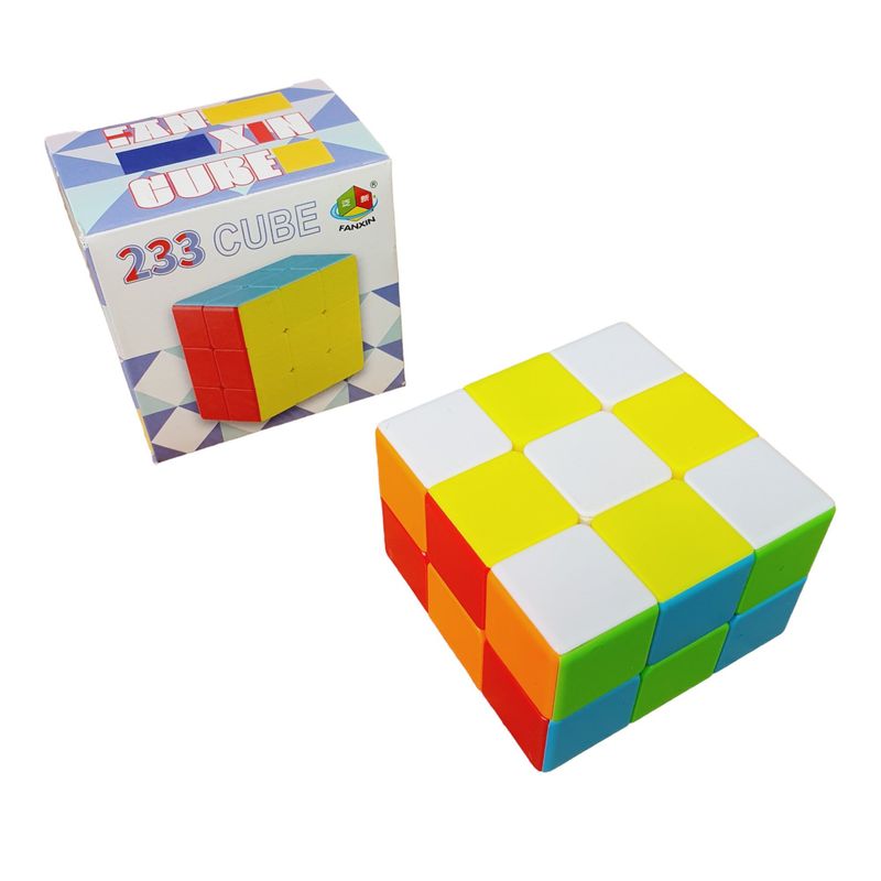 FANXIN - Cubo Rubik 3x3x2 Cuboide Fanxin Stickerless 2x3x3 Speed