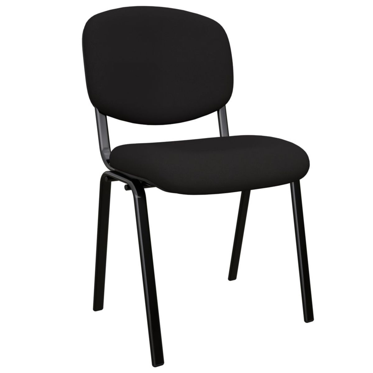 GENERICO - Silla Interlocutora Isoceles Alta Calidad Negra