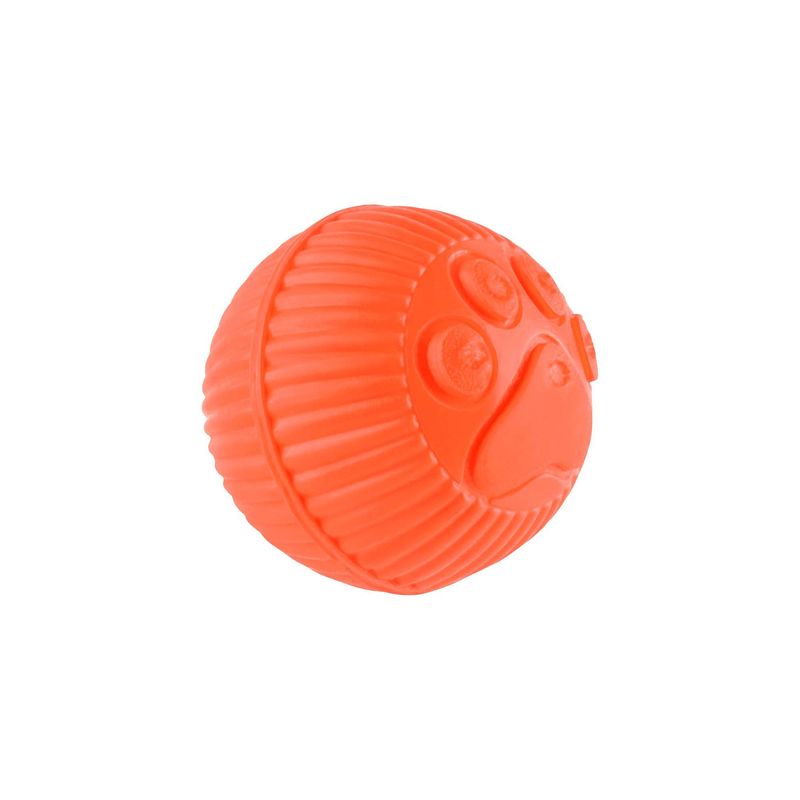 ENERGY PLUS - Juguete perros Pelota Mordedora y Resistente Naranja
