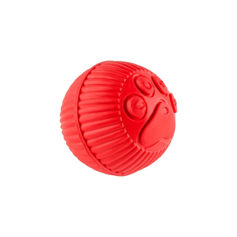 ENERGY PLUS - Juguete perros Pelota Mordedora y Resistente Rojo