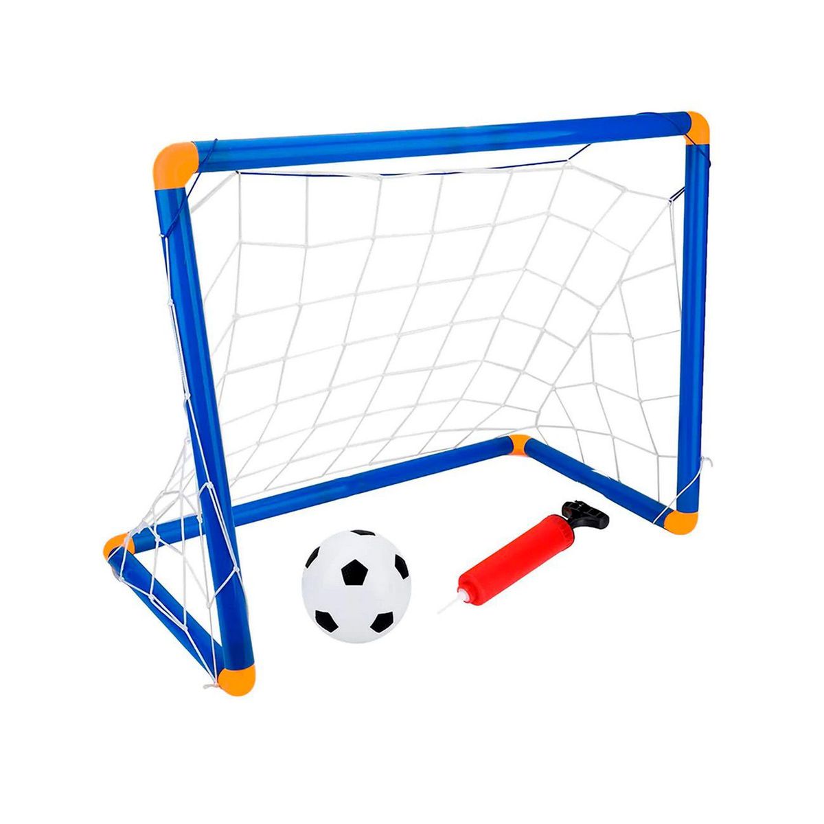DAYOSHOP - Cancha Futbol Soccer Juguete Armable Balon Inflador