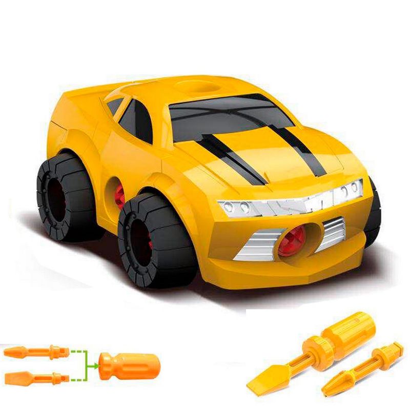 DAYOSHOP - Carro Deportivo Auto Carreras Figura Armable Juguete Niños