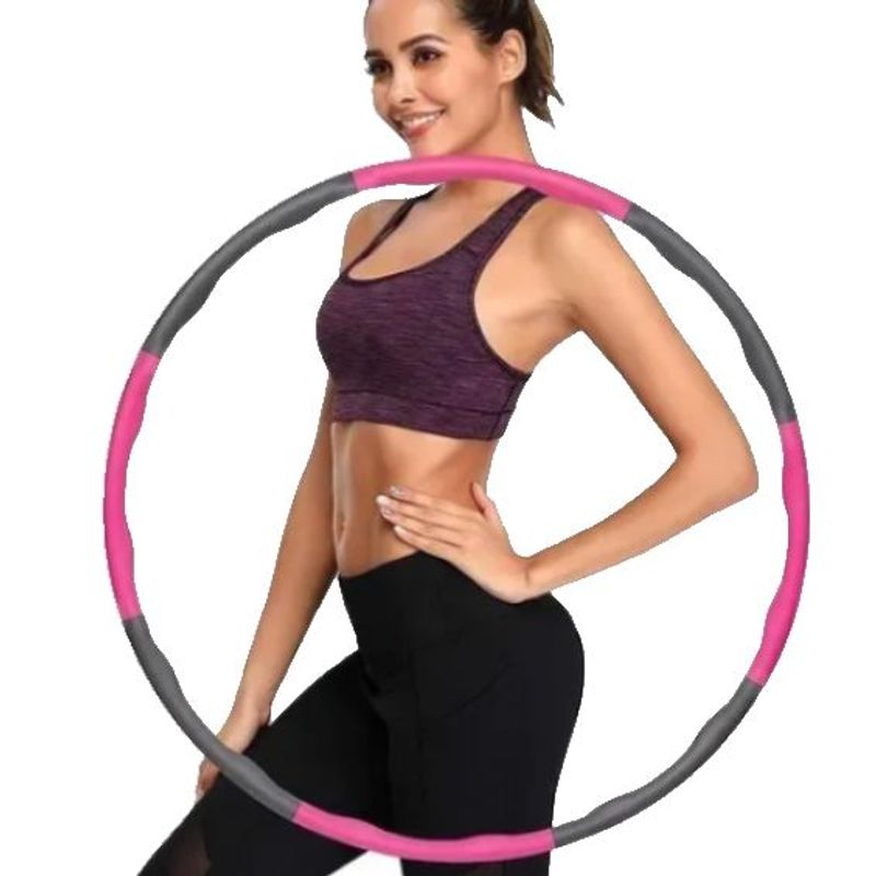GENERICO - Aro Hula Hoop Desmontable Con Espuma De Masajes Para Abdomen