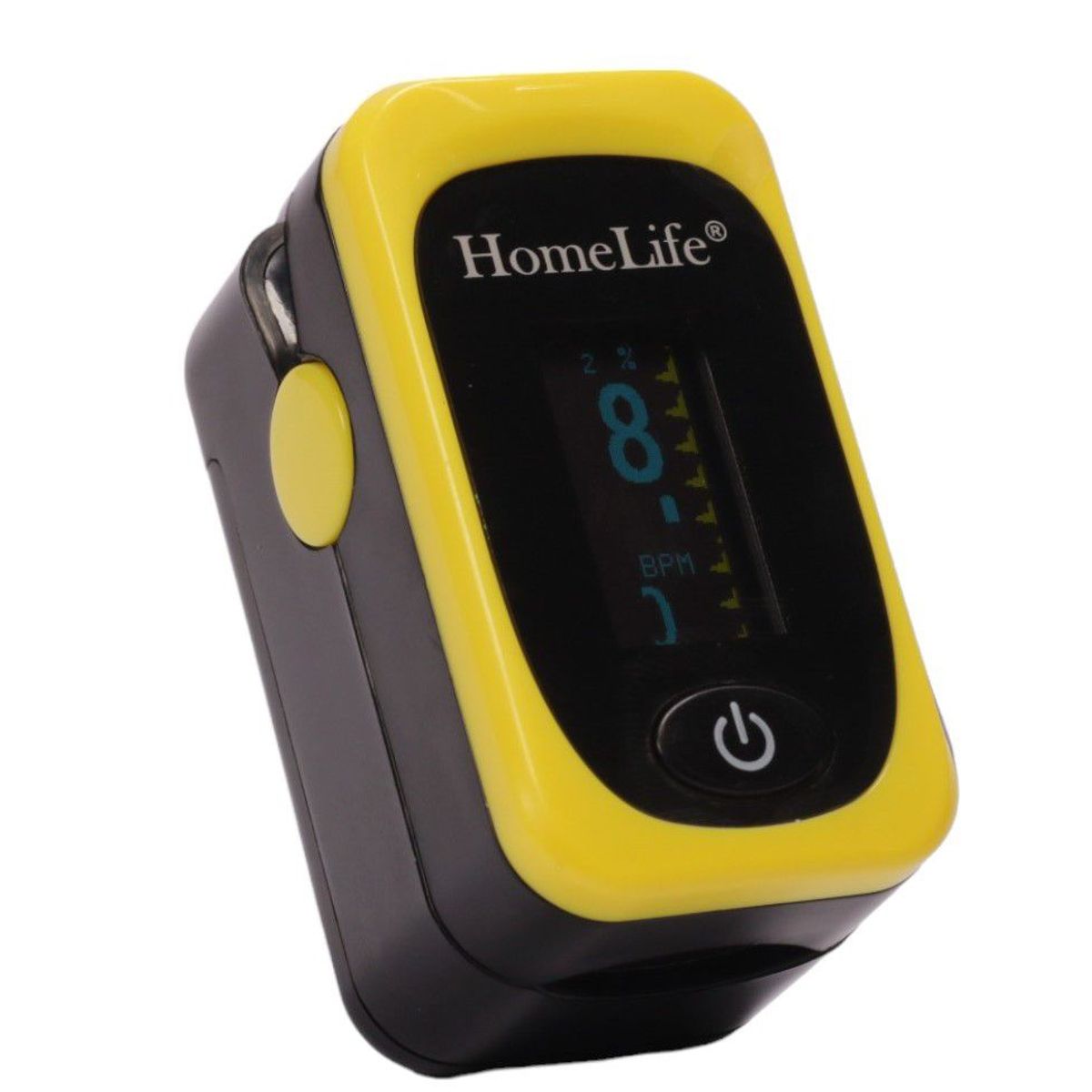 HOMELIFE - Pulsioxímetro HomeLife AS303 Amarillo.