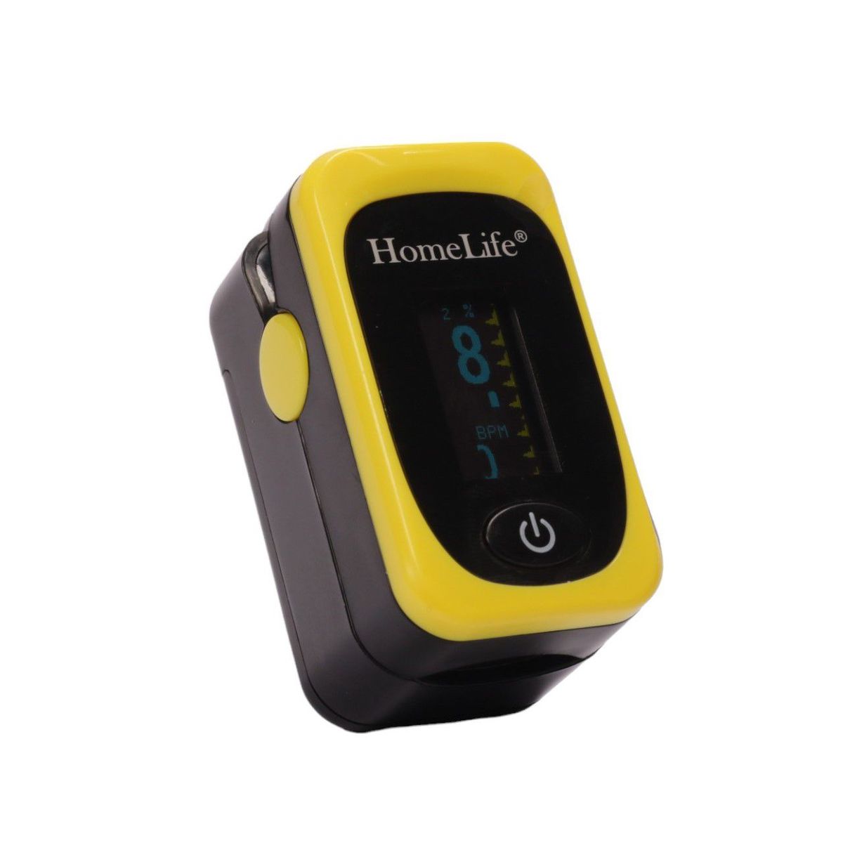 HOMELIFE - Pulsioxímetro HomeLife AS303 Amarillo.