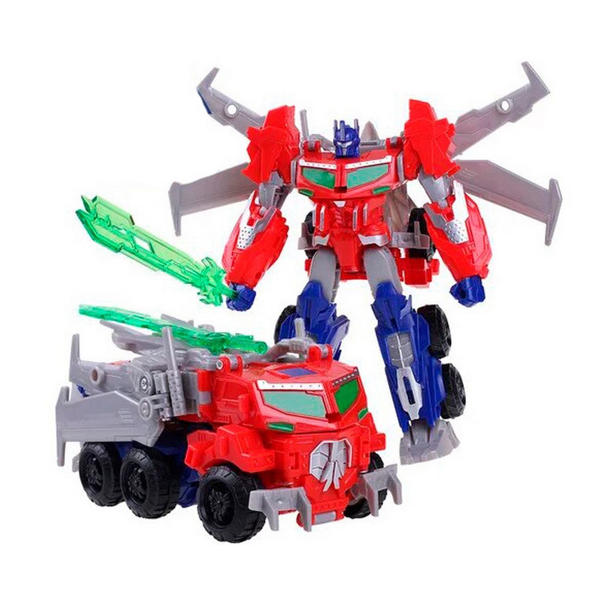 DAYOSHOP - Optimus Prime Carro Transformers Coleccionable Transformable