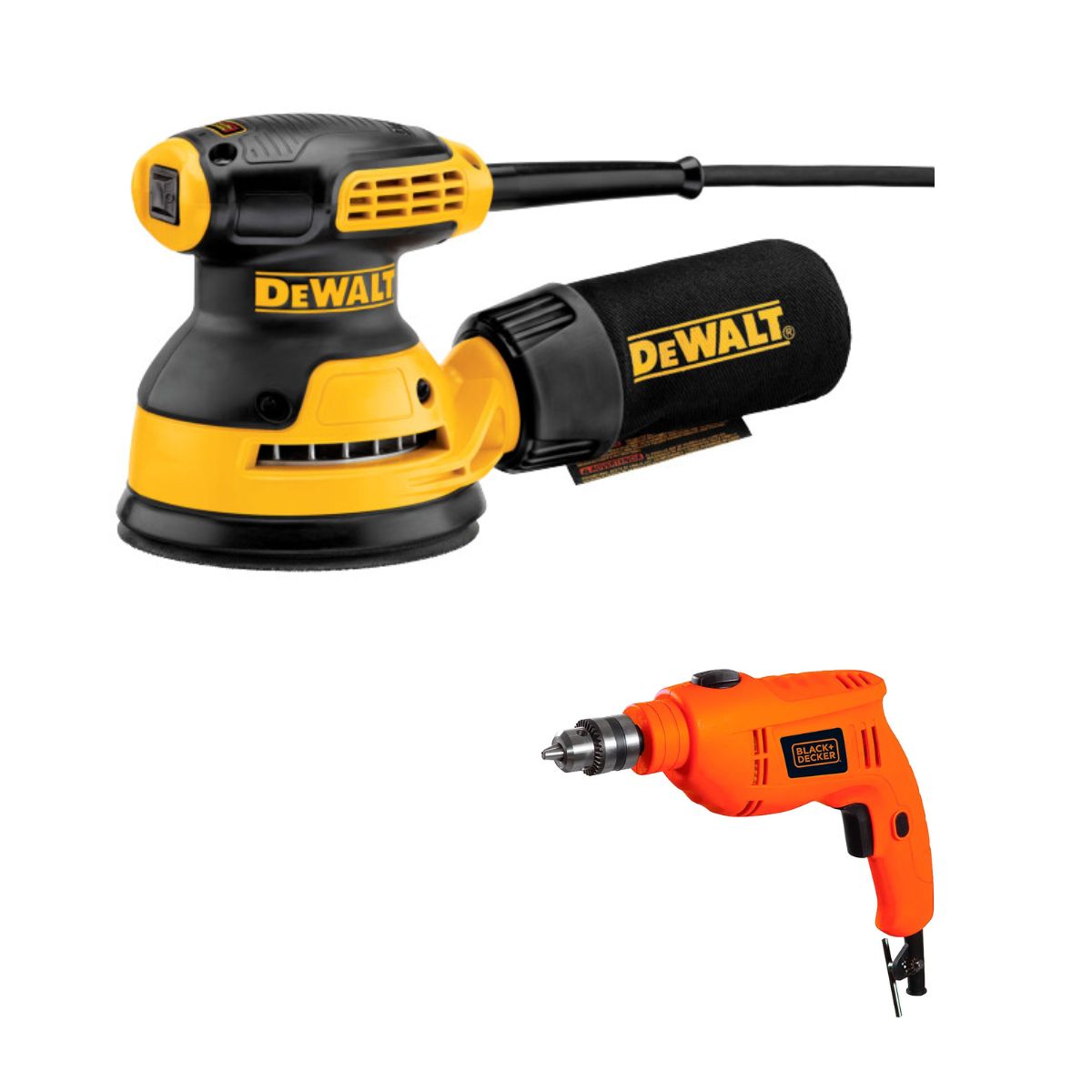 DEWALT - Lijadora Roto Orbital 5" De 275 W Dewalt Dwe6421k