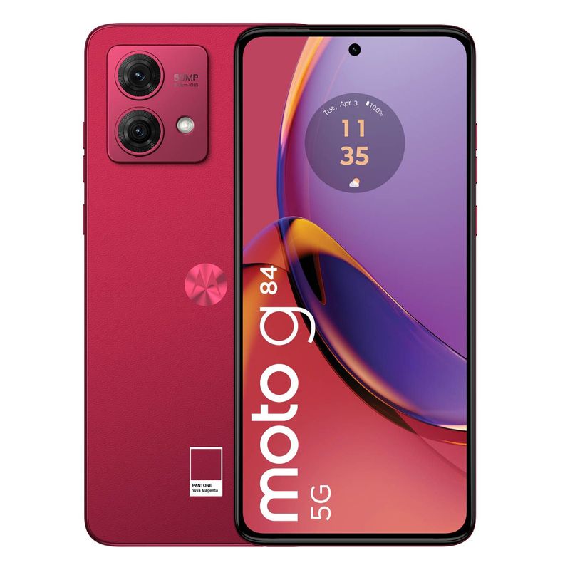 MOTOROLA - Celular Motorola G84 5G 256gb  8ram 50mpx Rojo