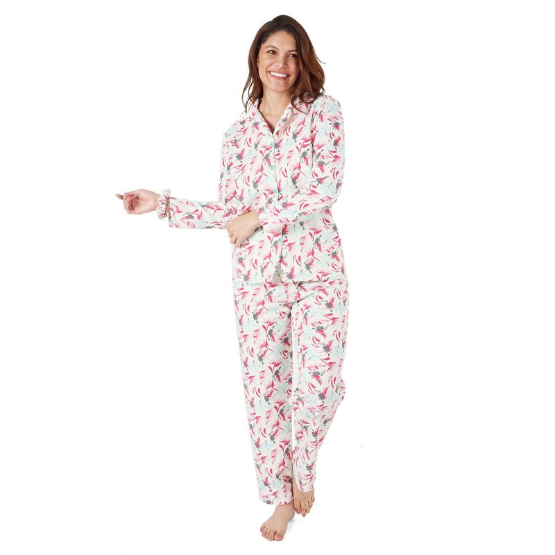 SANTANA - Pijama Mujer Daniela Magenta