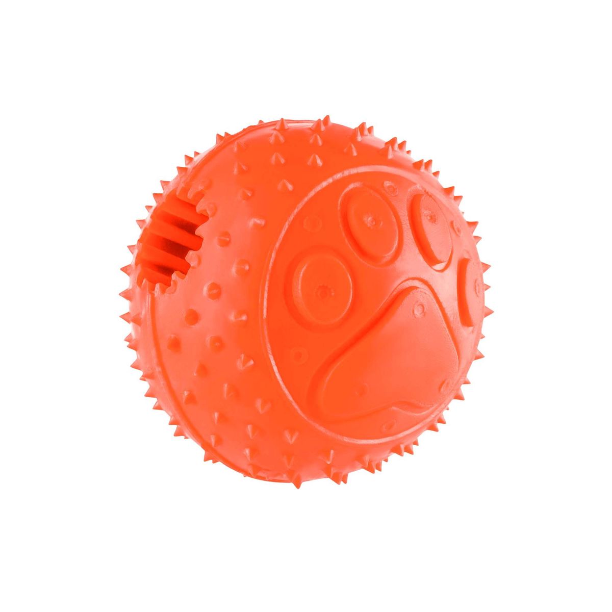 ENERGY PLUS - Juguete Perros Grandes Pelota Dispensadora Naranja