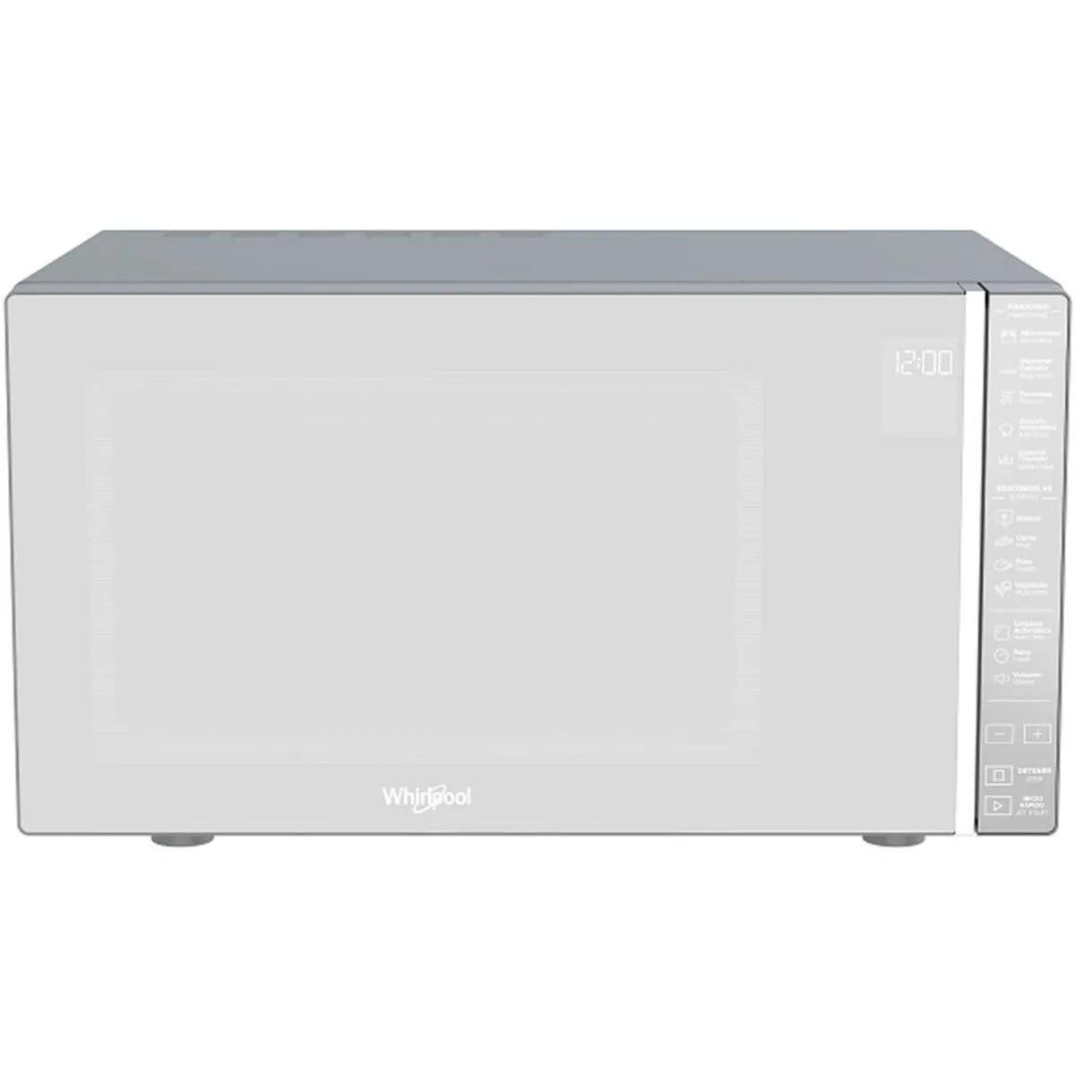 WHIRLPOOL - Microondas whirlpool de mesa 30l acabado espejo