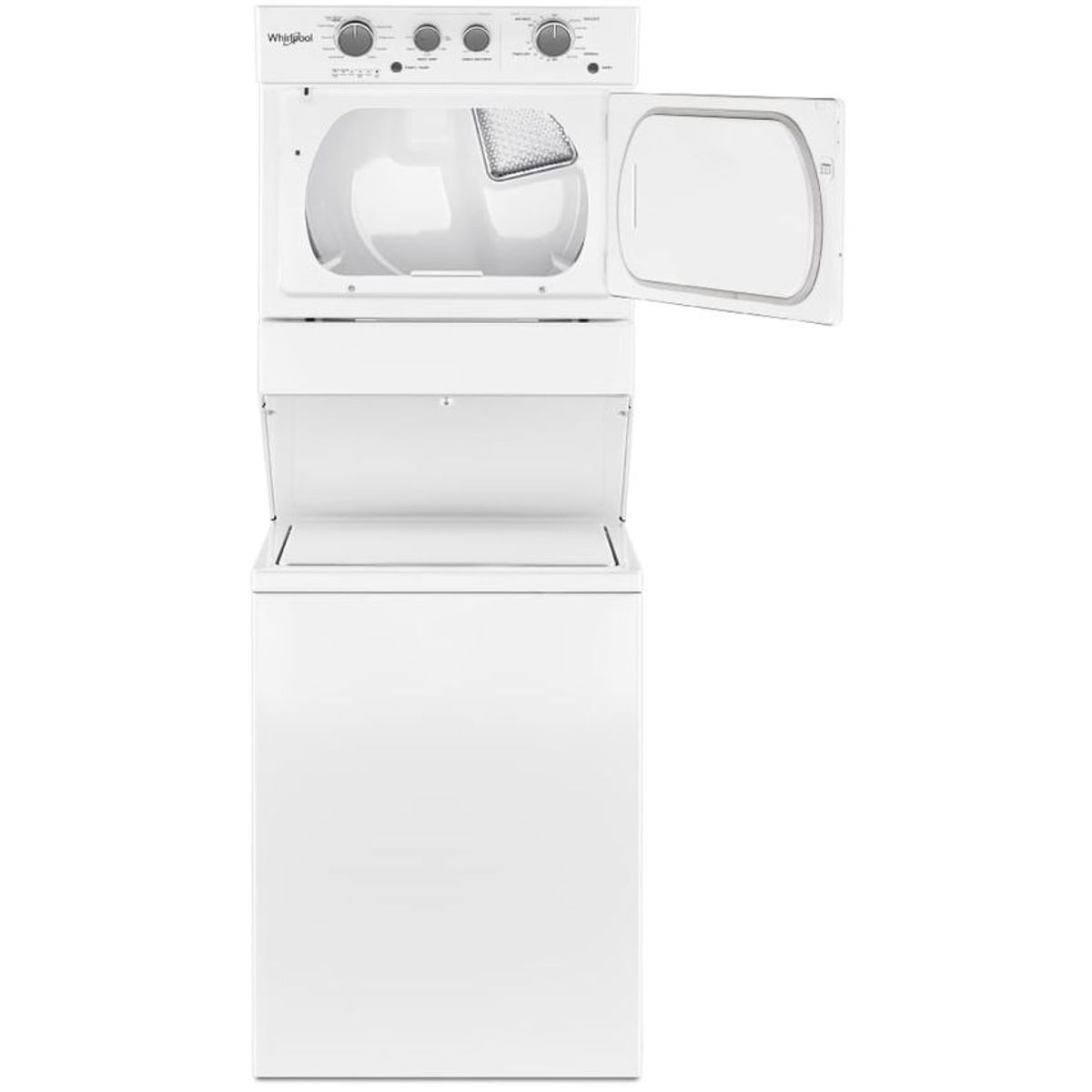 WHIRLPOOL - Torre lavado eléctrico he 20kgs - blanca