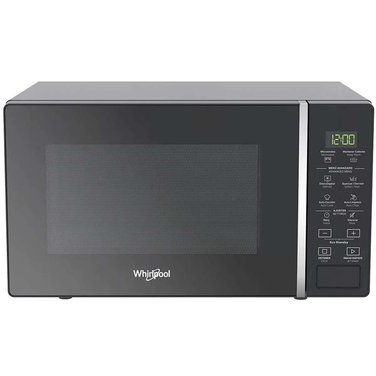 WHIRLPOOL - Microondas Whirlpool 20lt  Negro