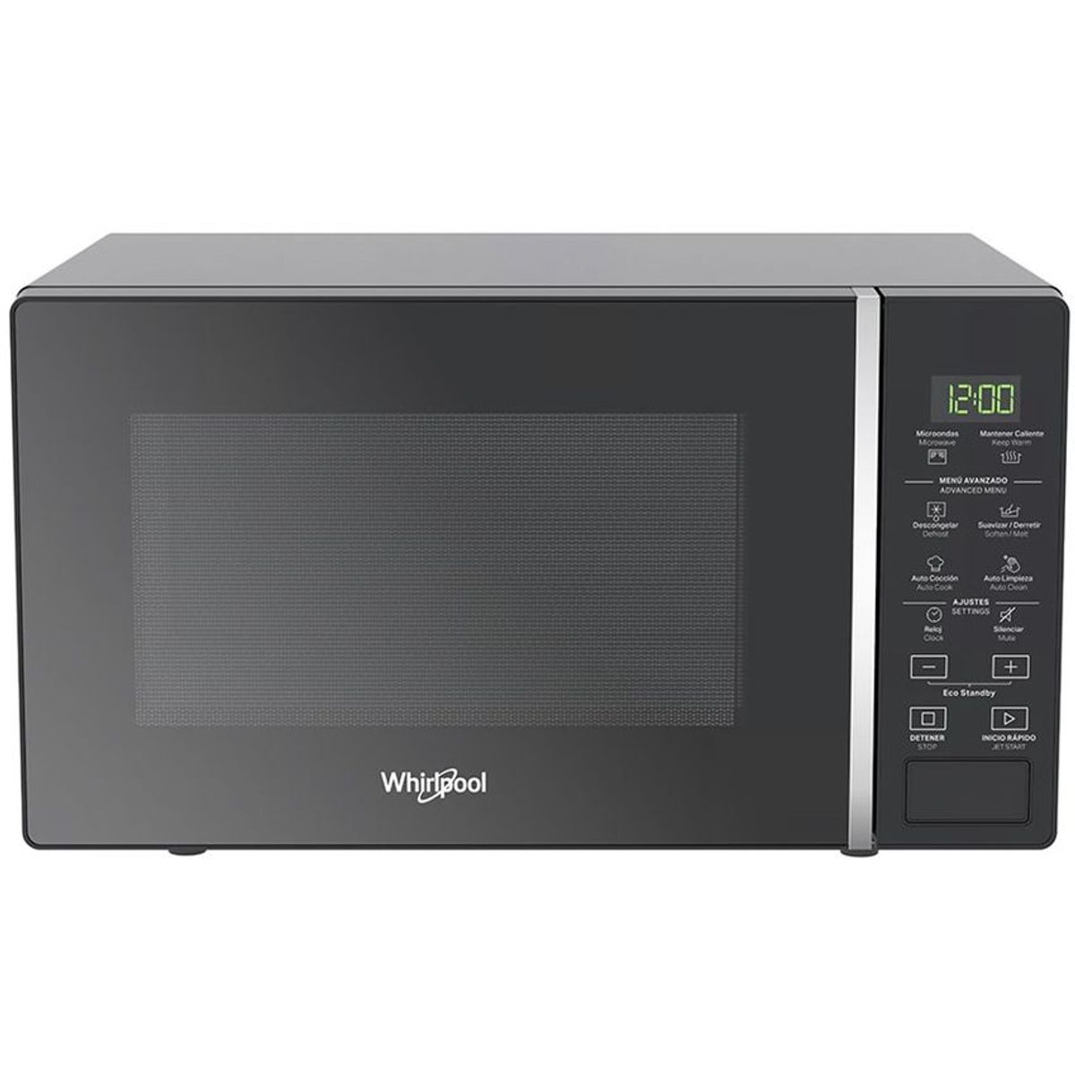 WHIRLPOOL - Microondas Whirlpool 20lt  Negro