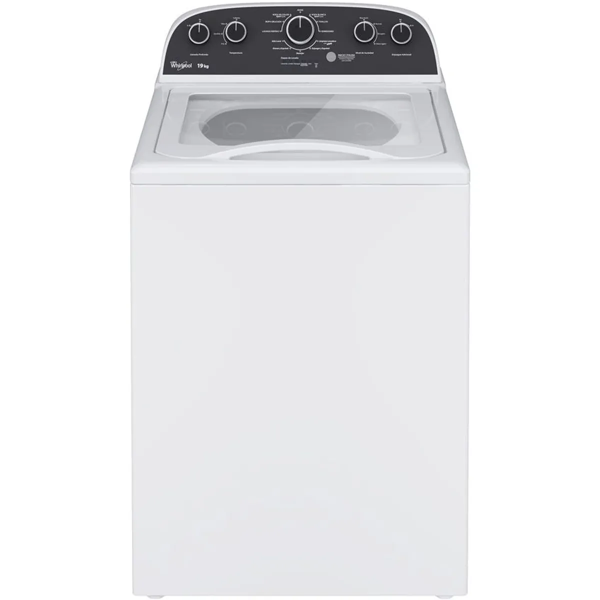 WHIRLPOOL - Lavadora superior he xpertsystem 19kg bl