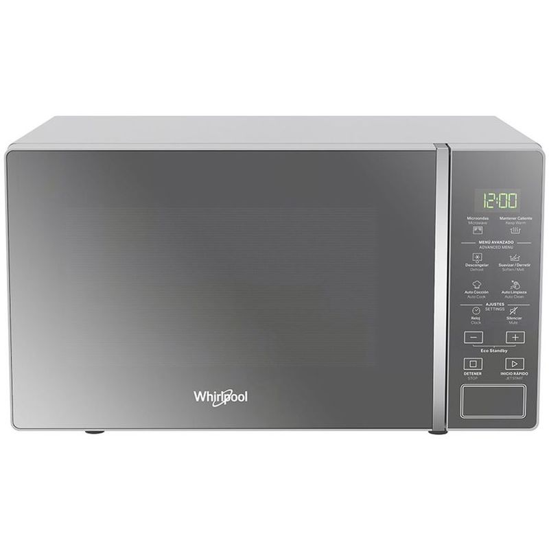 WHIRLPOOL - Microondas whirlpool 20lt silver acabado en espejo