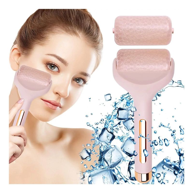 GENERICO - Rodillo De Hielo Masajeador Facial Con Rodillo