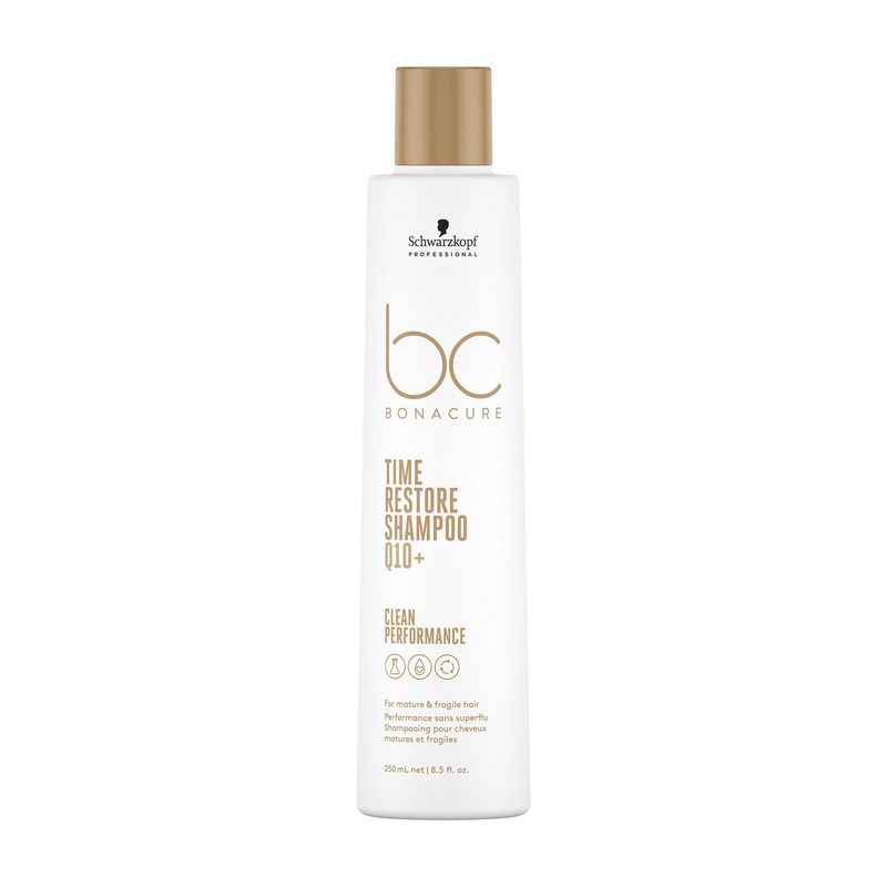 SCHWARZKOPF - Shampoo Micellar Schwarzkopf 250ml Q10 Time Restore Bonacure