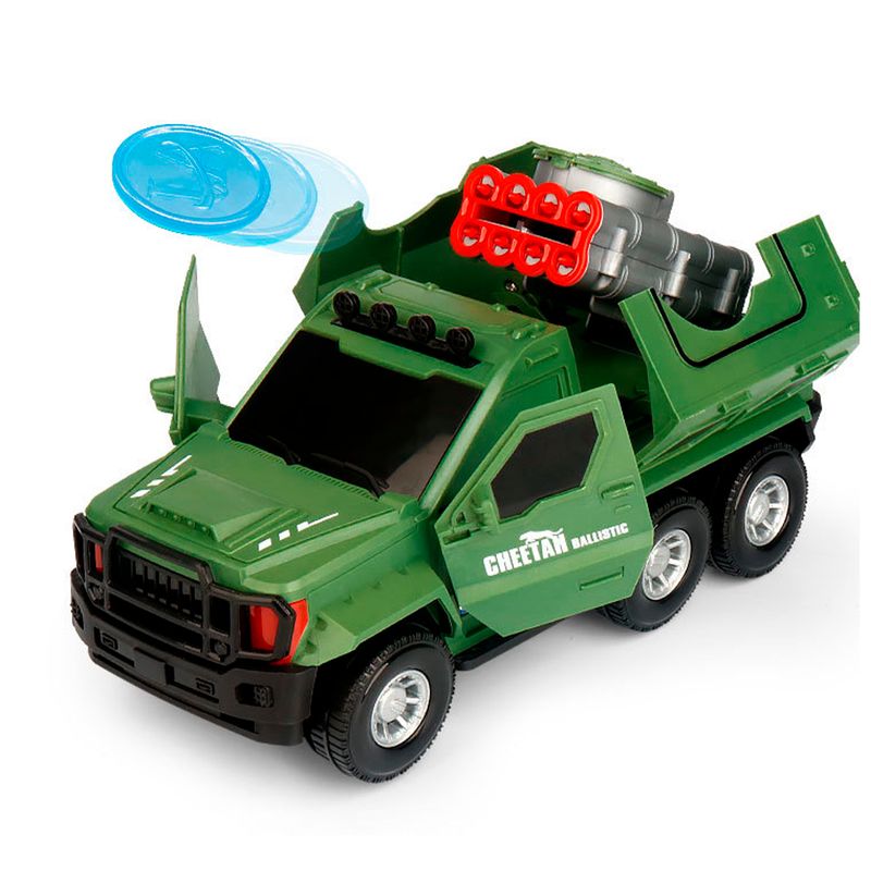 GENERICO - Carro Lanza Tazos Military Missile