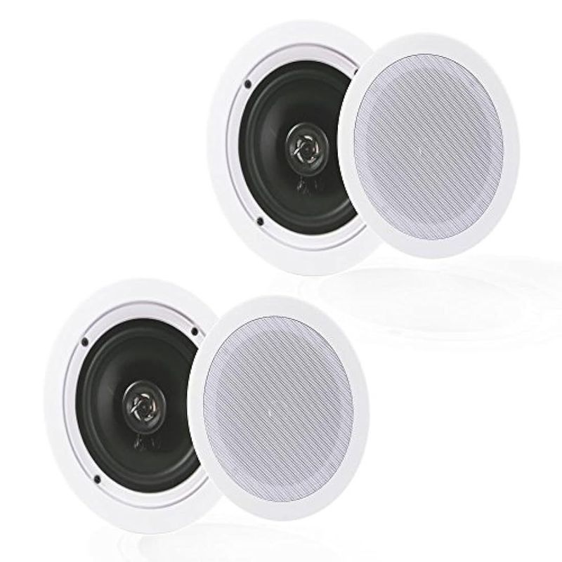 PYLE - Parlantes de altavoces para el hogar PYLE-HOME PDIC1651RD