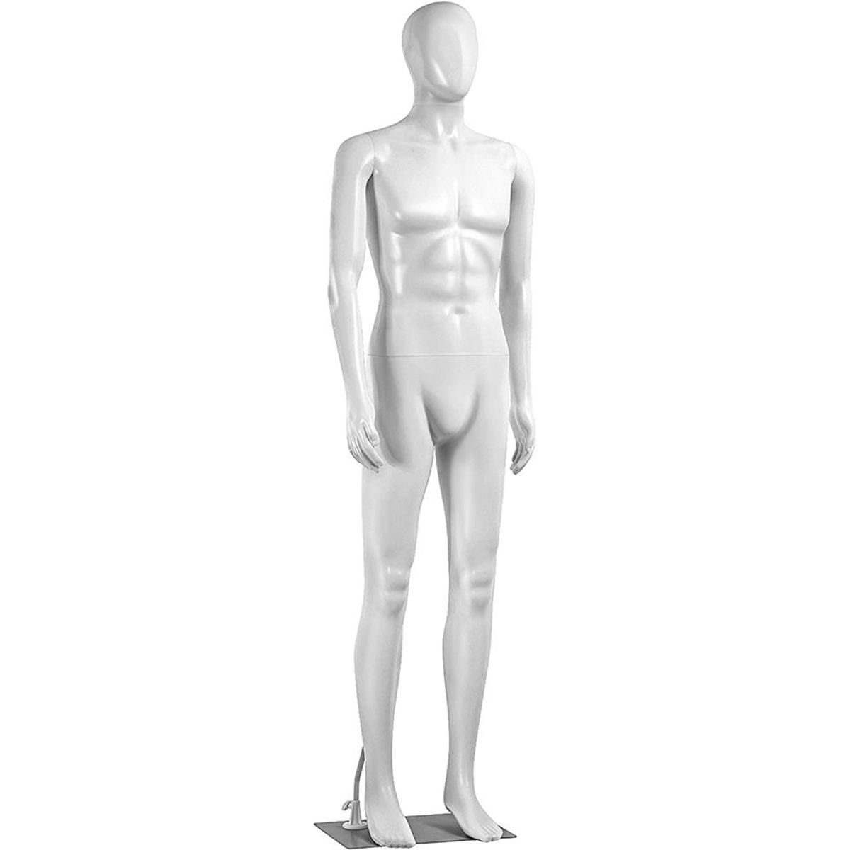 SERENELIFE - Maniquí masculino ajustable blanco SereneLife SLMAQML8