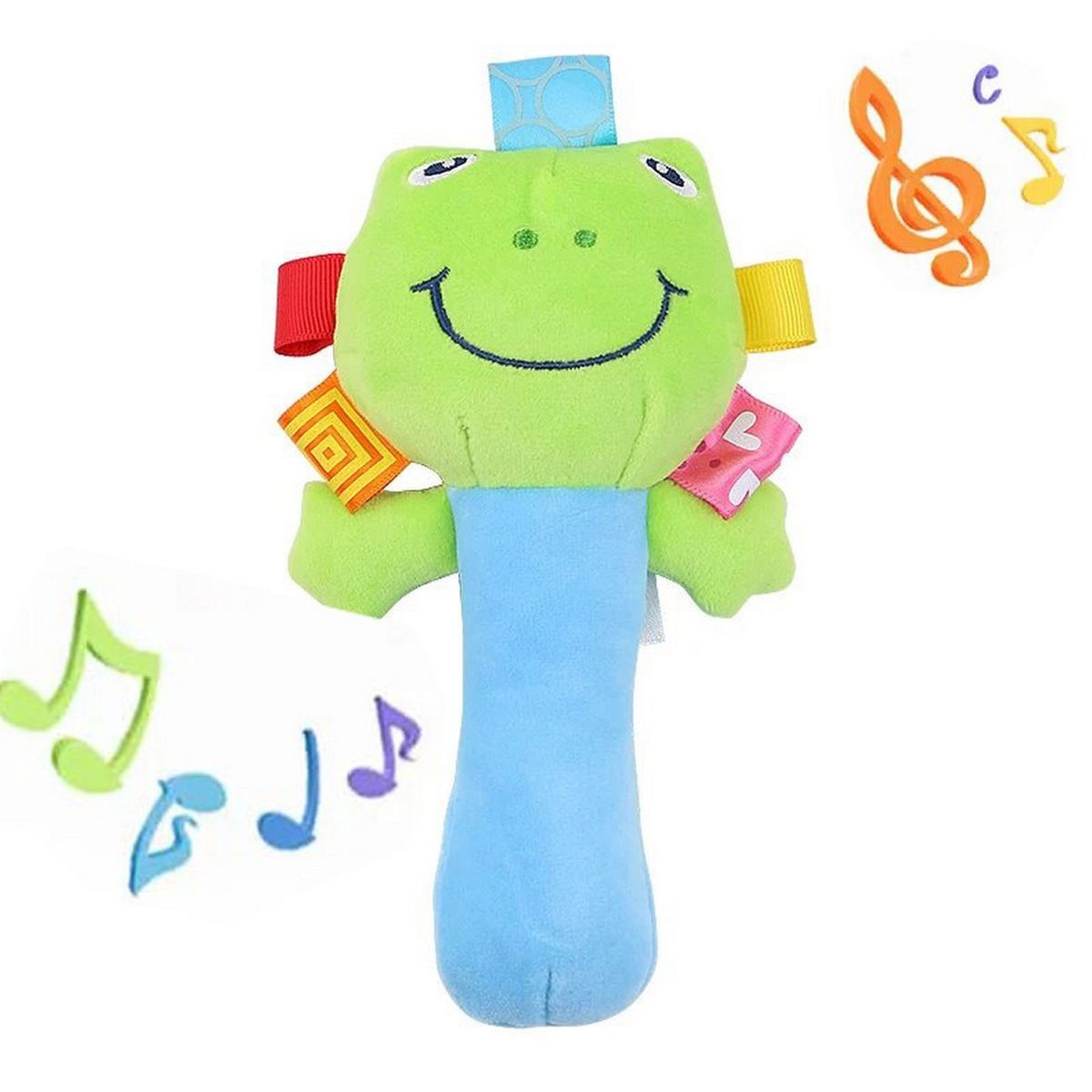 DAYOSHOP - Sonajero Peluche Felpa Estimulación Temprana Bebé Juguete