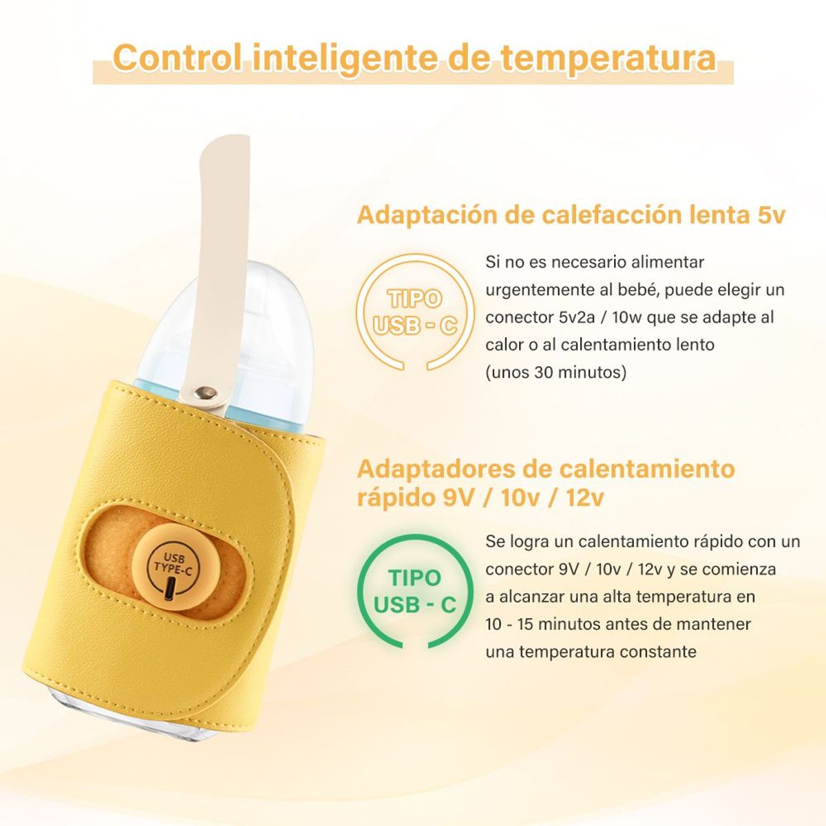 CARER SPARK - Calentador De Biberones Para La Lactancia Materna