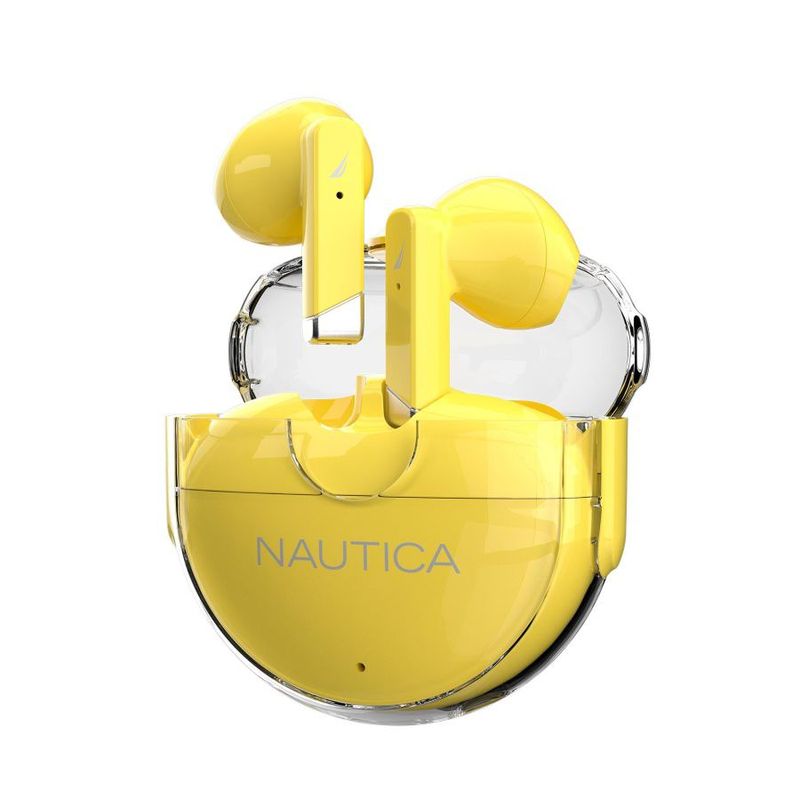 NAUTICA - AUDIFONOS NAUTICA T320 TWS EARBUDS CASE - YELLOW