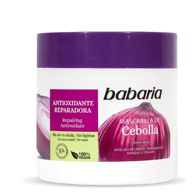 BABARIA - Mascara Babaria Cebolla Antioxidante Y Reparadora X 400ml