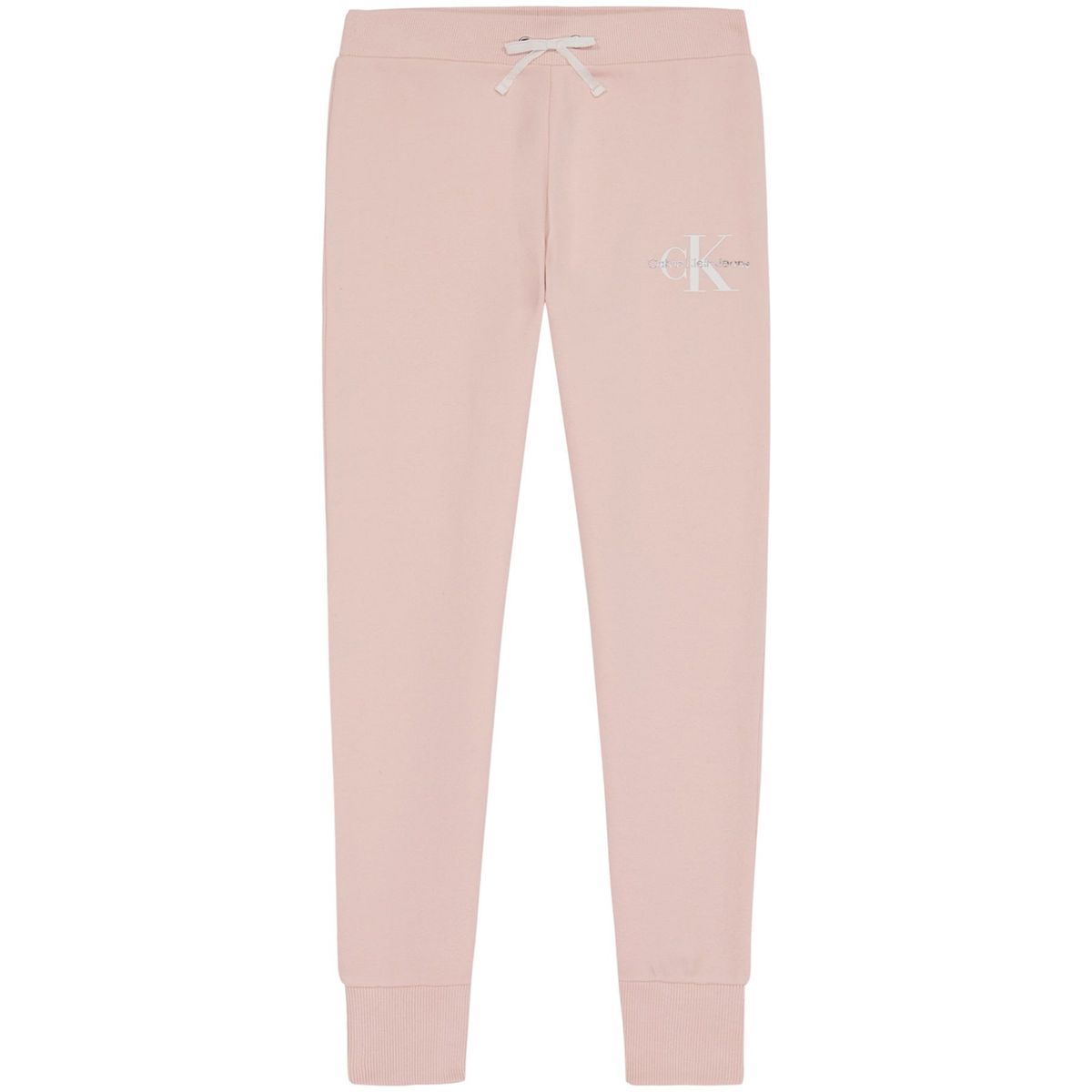 CALVIN KLEIN - Pantalónes De Chándal Con Logo Monograma Rosado Niña Calvin Klein