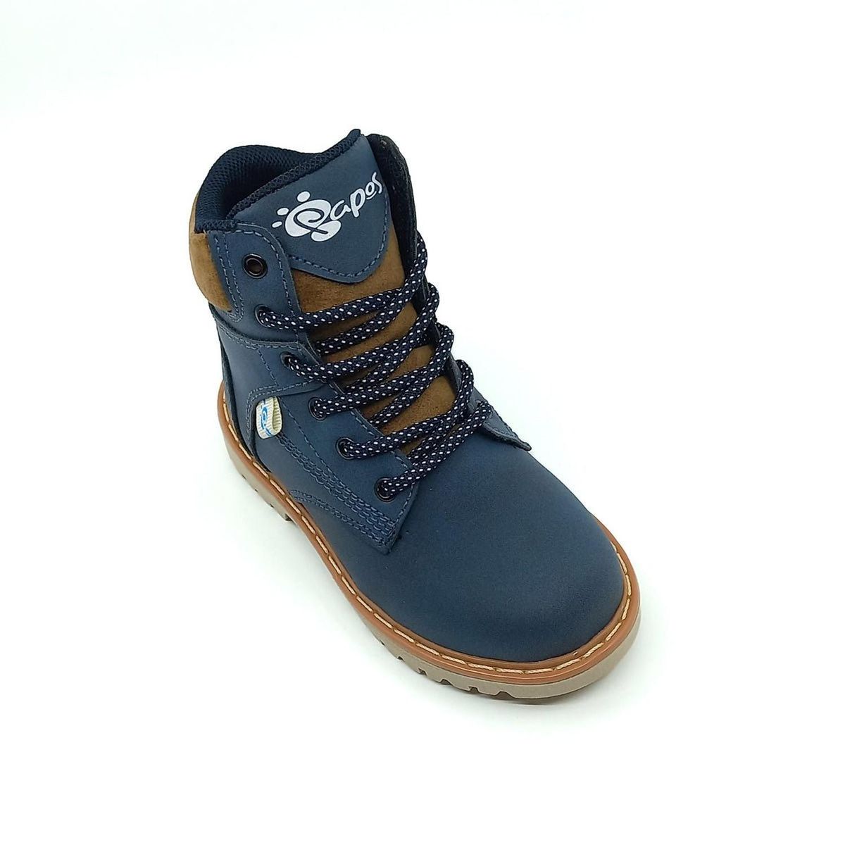 PAPOS - Botas Niños Morgan Azul - Zapatos Niños PAPOS - Beige