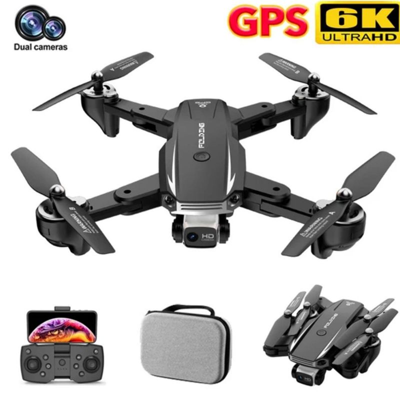 ONE PIXEL - Dron Con Cámara Dual HD GPS 5G WIFI Negro
