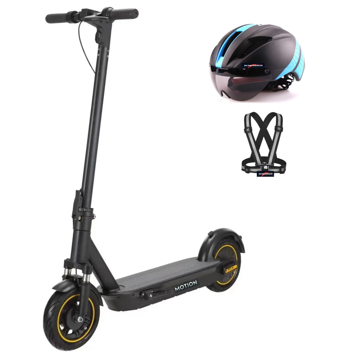 GENERICO - Patineta Eléctrica Inteligente Vel 35 Km/h + Casco Y Chaleco