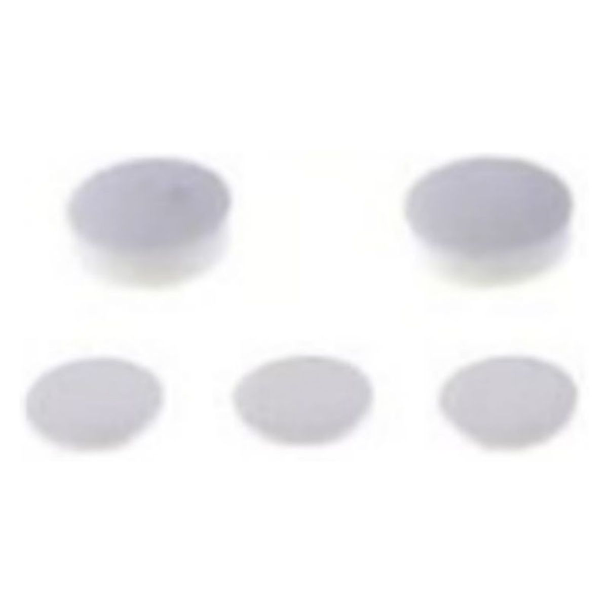 GENERICO - x5 Tapón de Tornillos Para Nintendo Gameboy Advance GBA SP.