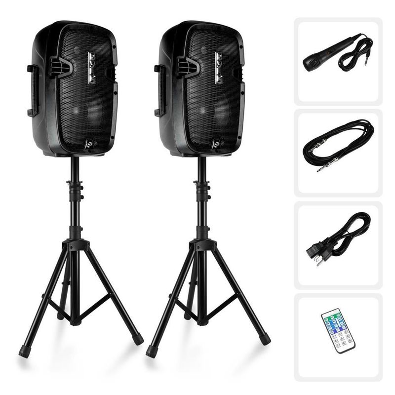PYLE - bocinas para el hogar exteriores sonido envolvente PPHP849KT