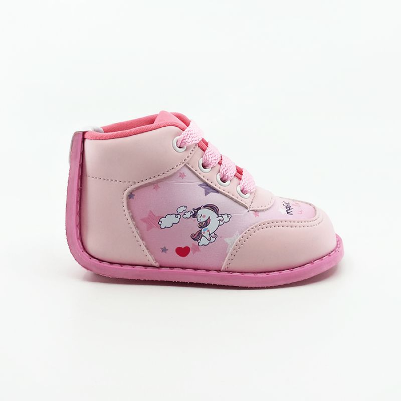 PAPOS - No Tuerce Unicornio Rosado - Zapatos Bebés PAPOS - Beige