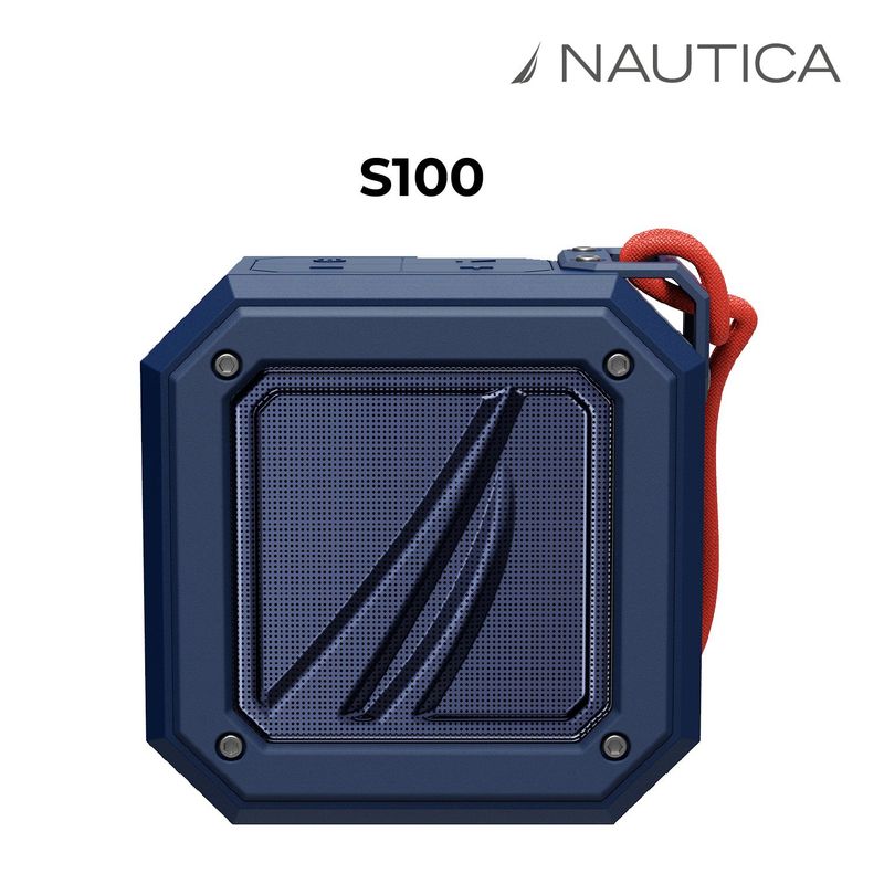 NAUTICA - PARLANTE NAUTICA S100 NAVYNAVY PORTABLE BLUETOOTH OUTDOOR