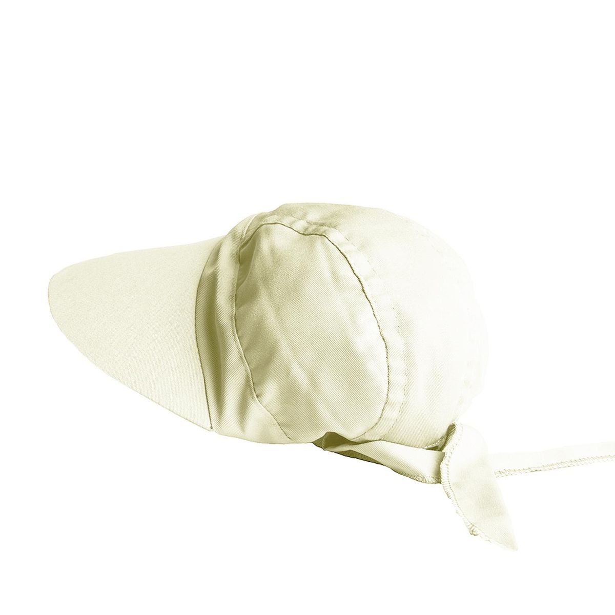 VELBROS - Gorra Visera Jardin Cachucha Ala Ancha Mujer Dama Pava - Crema