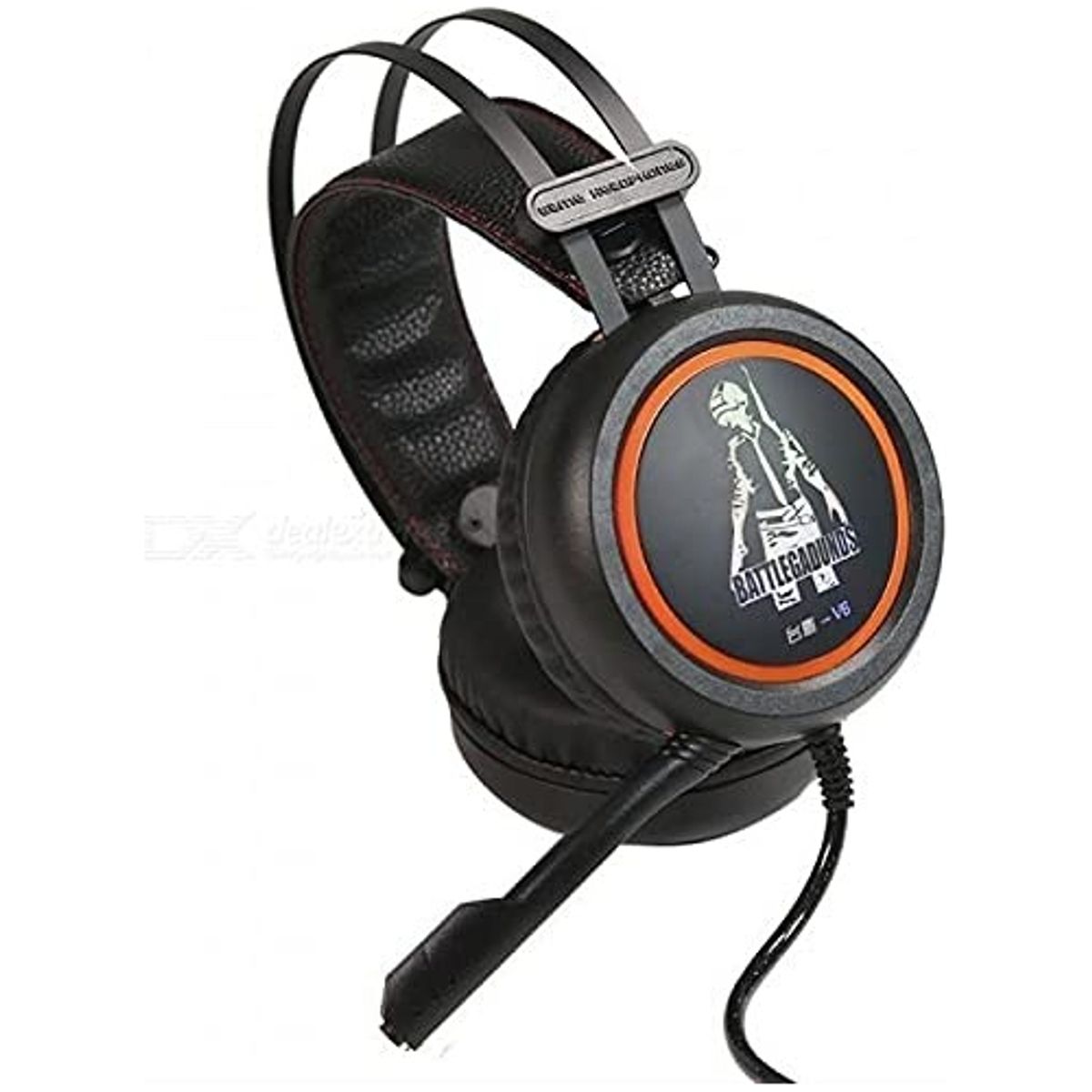 GENERICO - Diadema Gamer V6800 Rgb Súper Bajos.