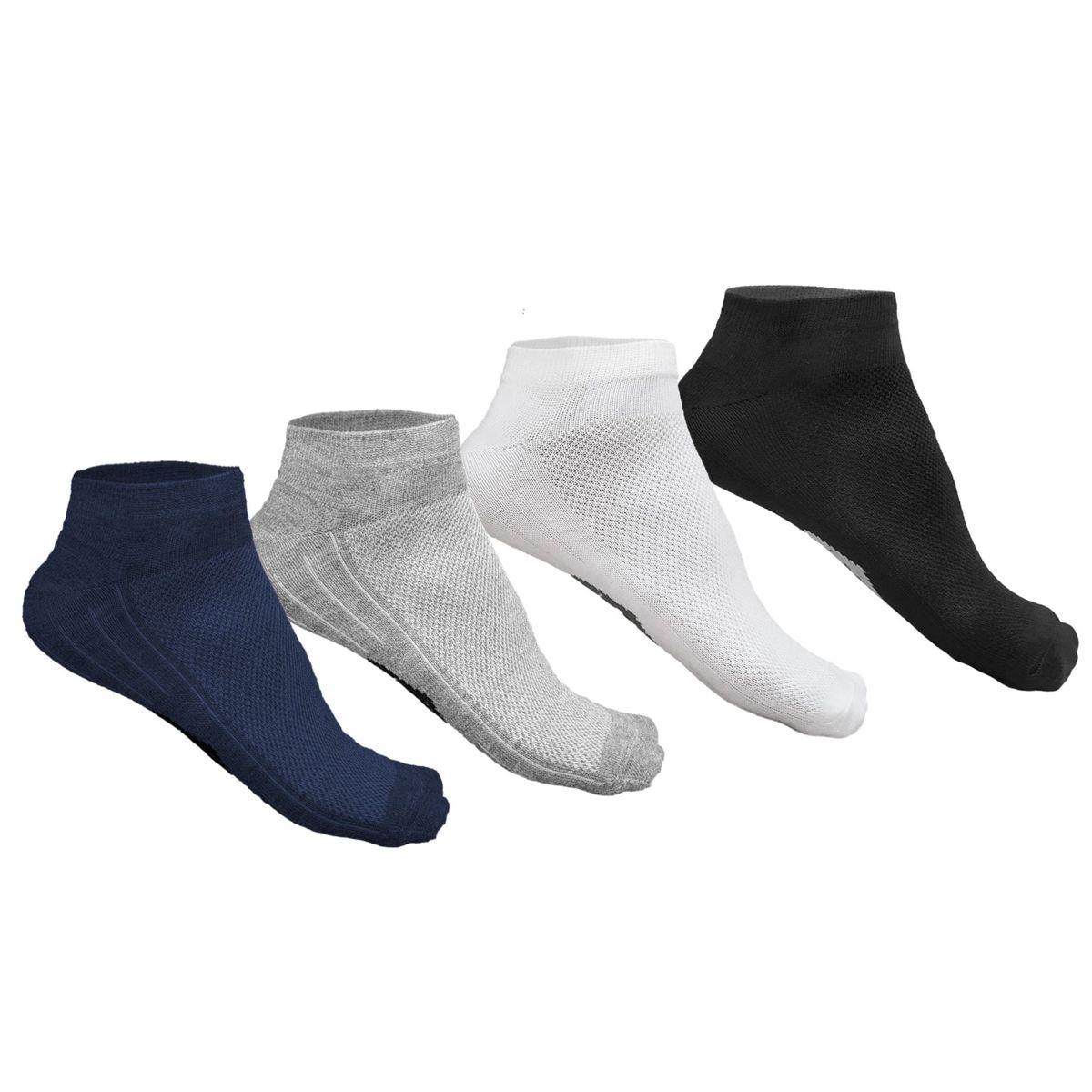 GENERICO - Set x 12 Pares Medias Deportivas Hombre Tobillera