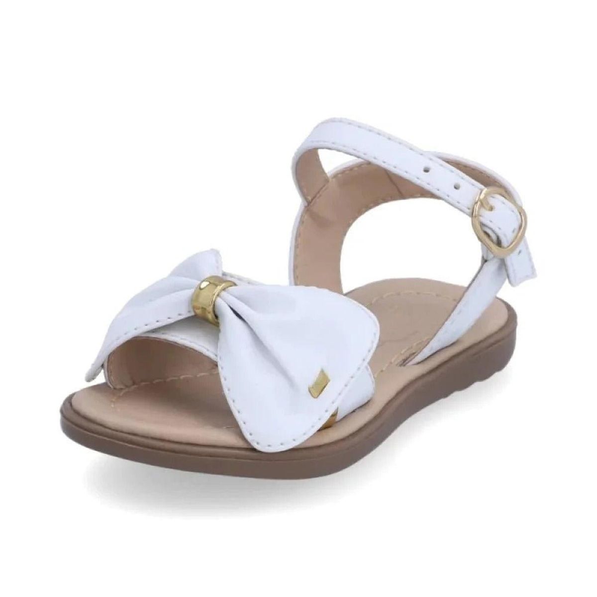 PAPOS - Sandalia Elegance Blanca - Sandalias Niñas PAPOS - Crema