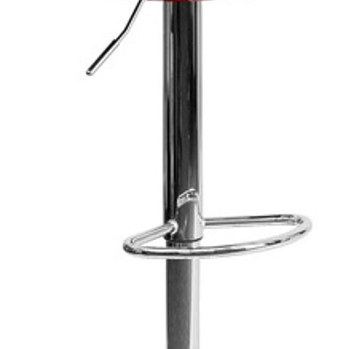 DIMATEX LEON - Silla Bar Butaco Alta Giratoria Barra Bar Cocina Refchicago Rojo