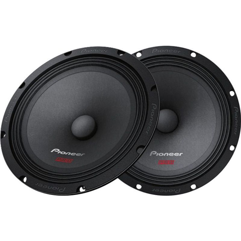PIONEER - Medios Pioneer Parlante Para Carro 6.5 Pulg, 300 Watts TS-M1610PRO