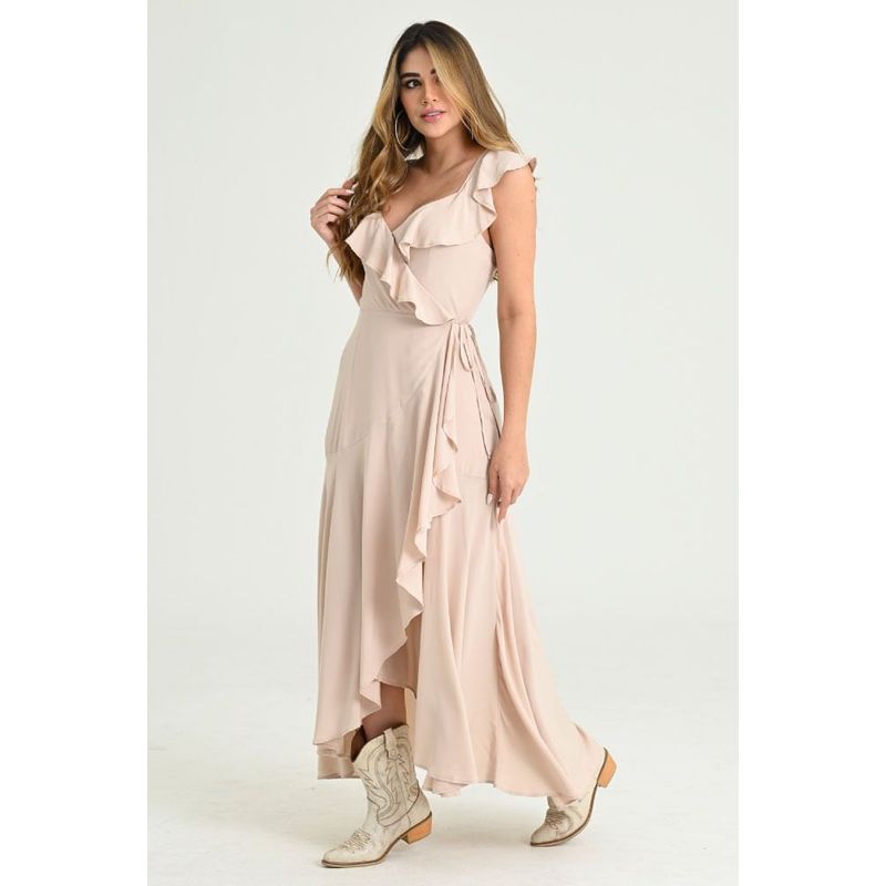 RAGGED - Vestido grecia Beige medio Ragged