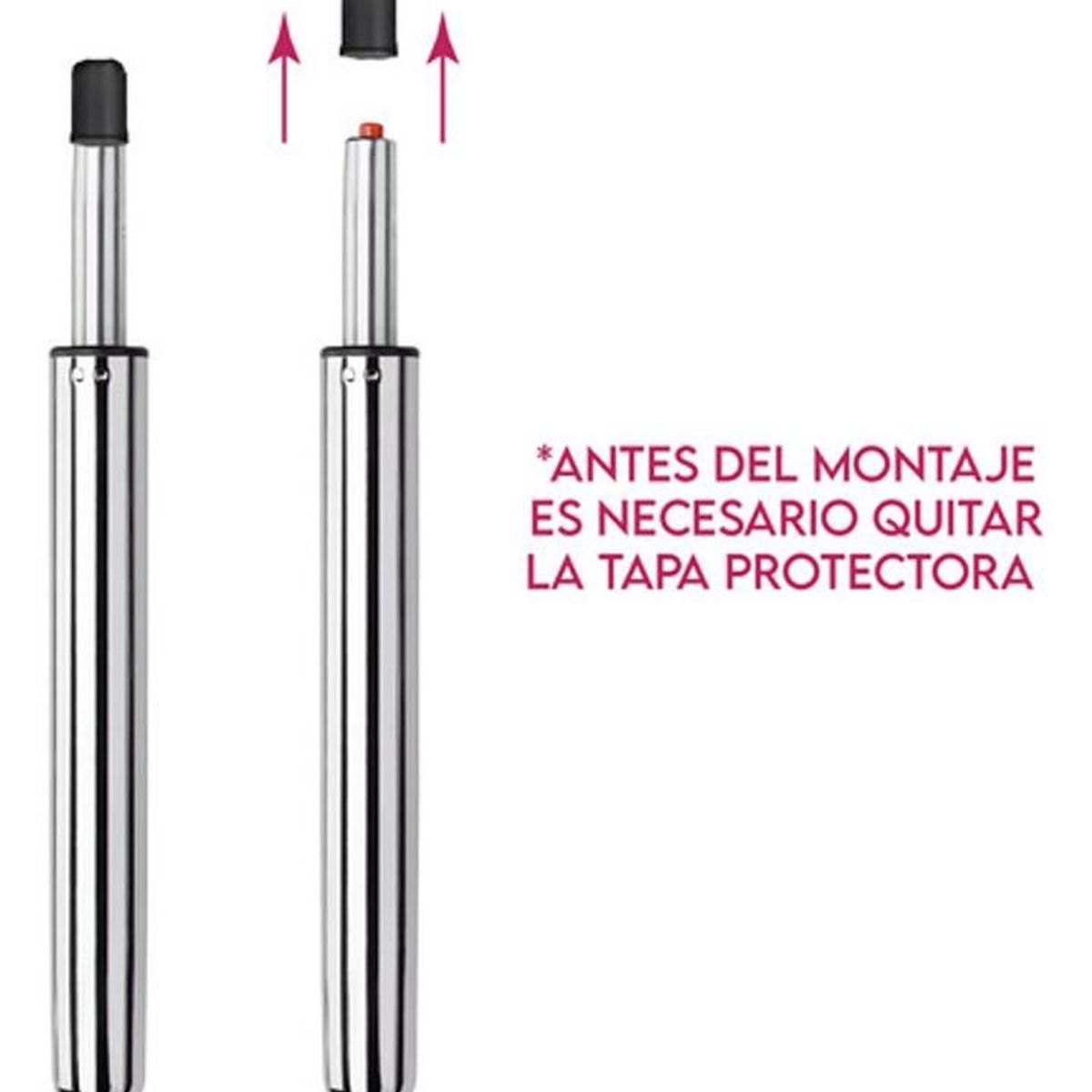 DIMATEX LEON - 2 Sillas Bar Butaco Alta Giratoria Barra Bar Cocina Refchicago Rojo