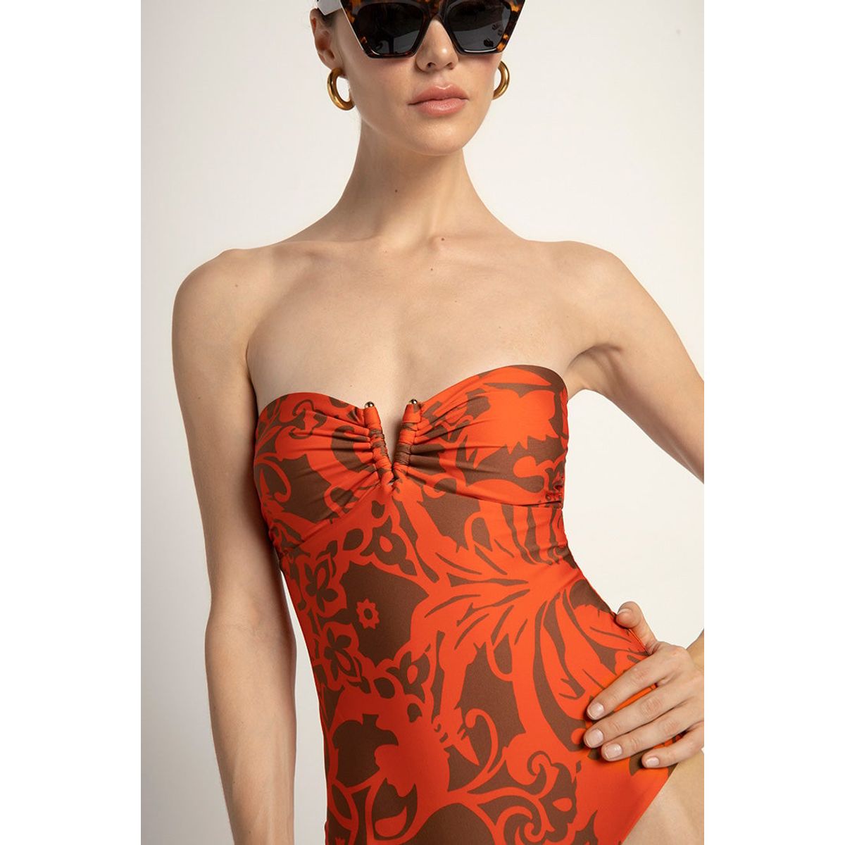 TOUCHE BALNEAIRE - Traje de baño Entero Para Dama  Marca Touche Balneaire Ref 0E70041XS