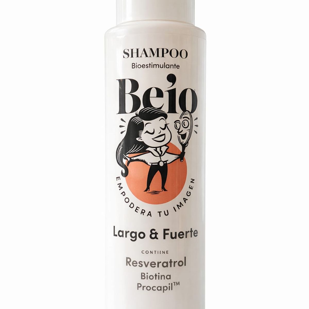 GENERICO - Shampoo Crecimiento de Cabello Mujer Beio Resveratrol Biotina Vitamina E Anti Caída